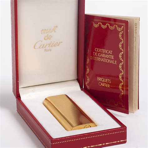 must de cartier lighter